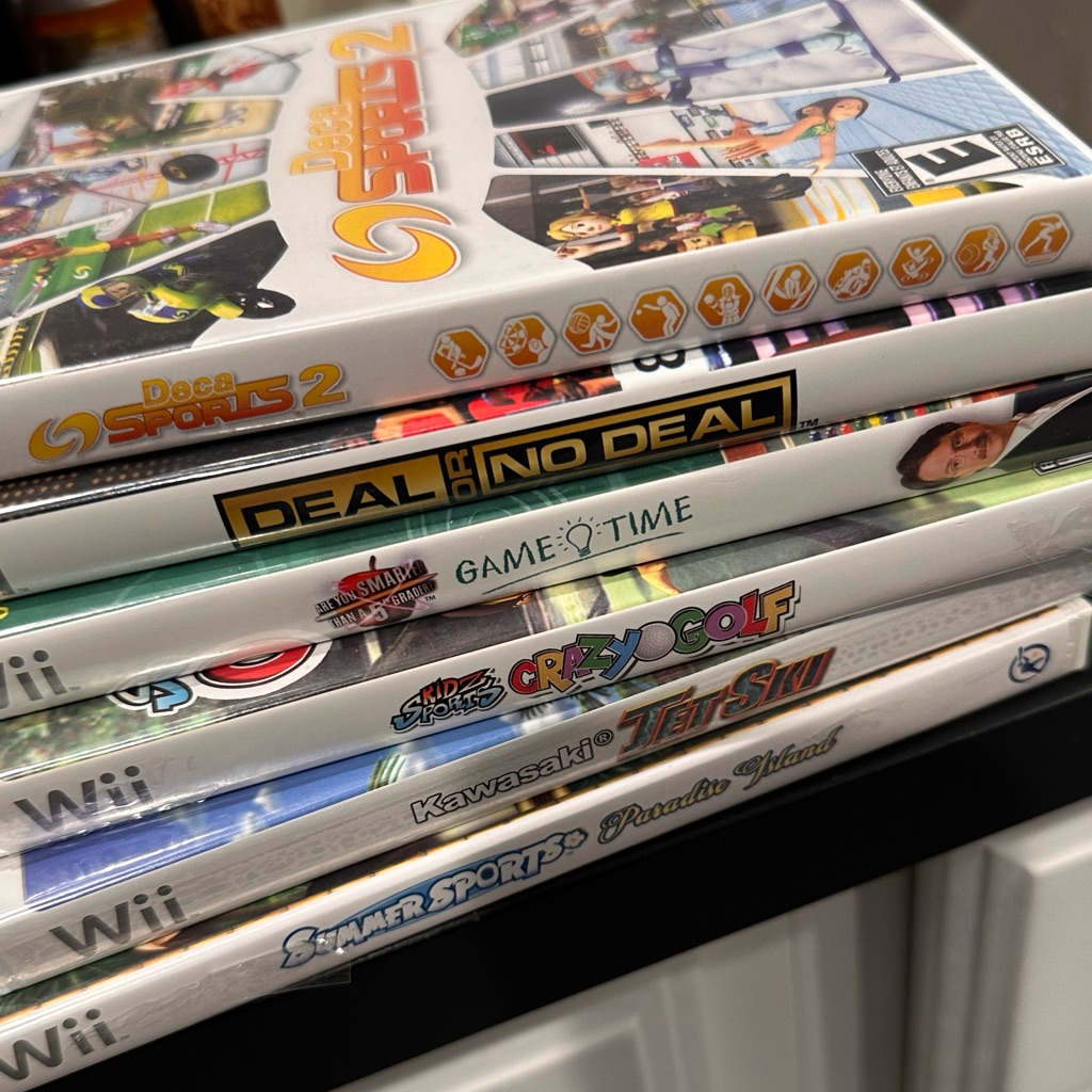 Nintendo Wii 6 Game Collection